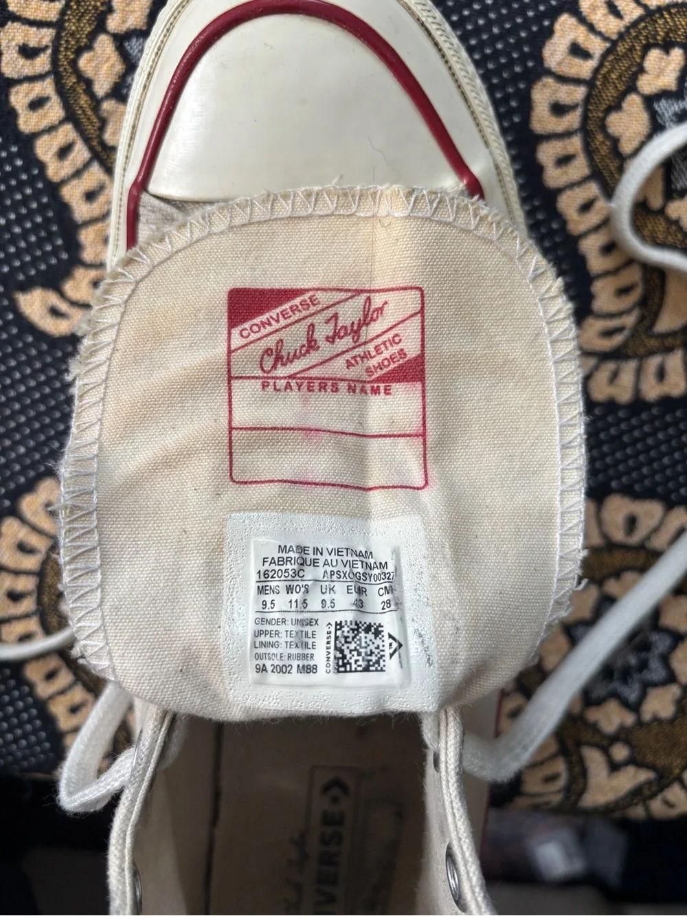 Converse Chuck 70 Canvas - Parchment Brown/Garnet/Egret - High Top